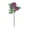 22" Artificial Burgundy Peony Spray – Faux Floral Stem for Wedding Bouquets & Elegant Decor-FSP025-BU